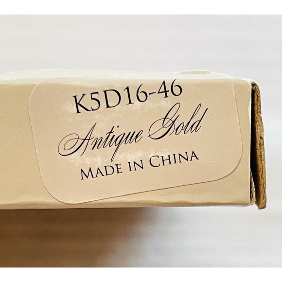 Luxe Collection Gold Tone Metal Picture Frame 4"x6" w/Champagne Rhinestones NIB - Picture 5 of 11